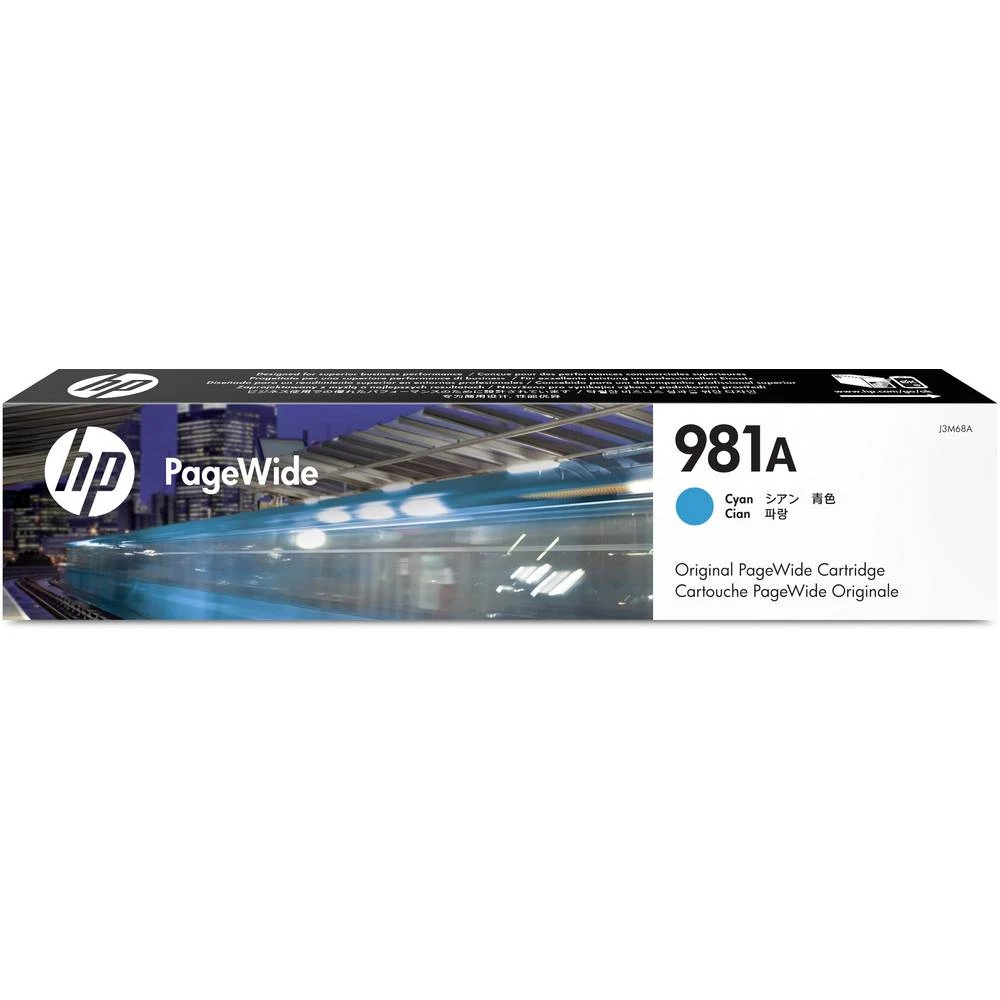 HP tinta 981A original cijan J3M68A tinta slika