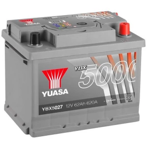 Auto baterija Yuasa SMF YBX5027 12 V 62 Ah slika