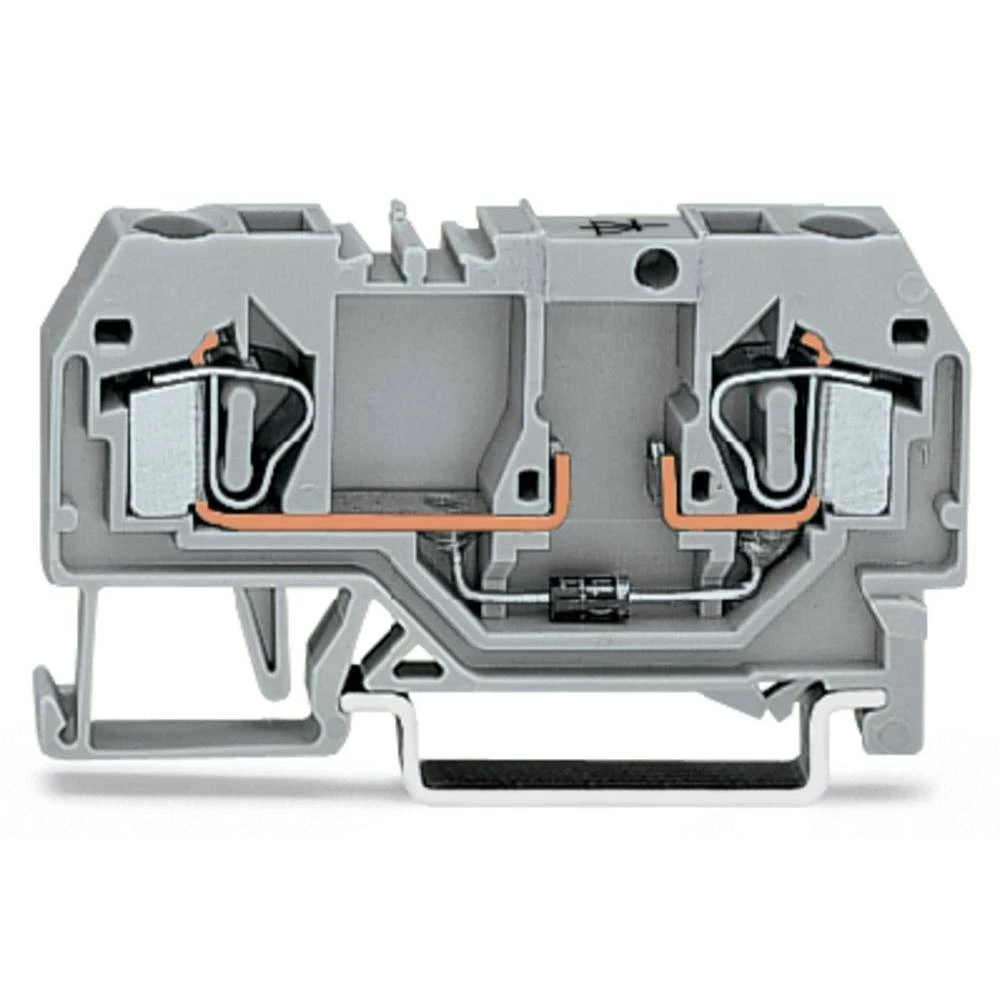 WAGO 281-915/281-401 diodna stezaljka 6 mm opruga Dostupnost: l siva 50 St. slika