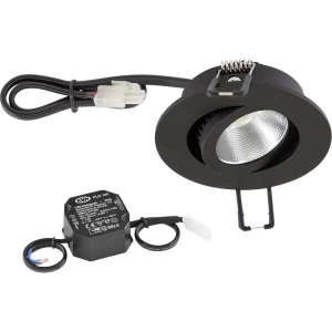 EVN  PC20N60902 LED ugradna svjetiljka   6 W toplo bijela crna slika