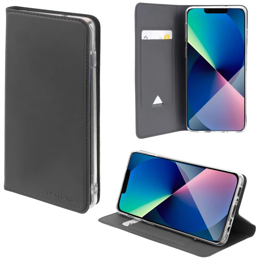 4Smarts Flip Case &quot,Urban Lite&quot, za iPhone 14, crna 4Smarts ''Urban Lite'' flip case Apple iPhone 14 crna slika