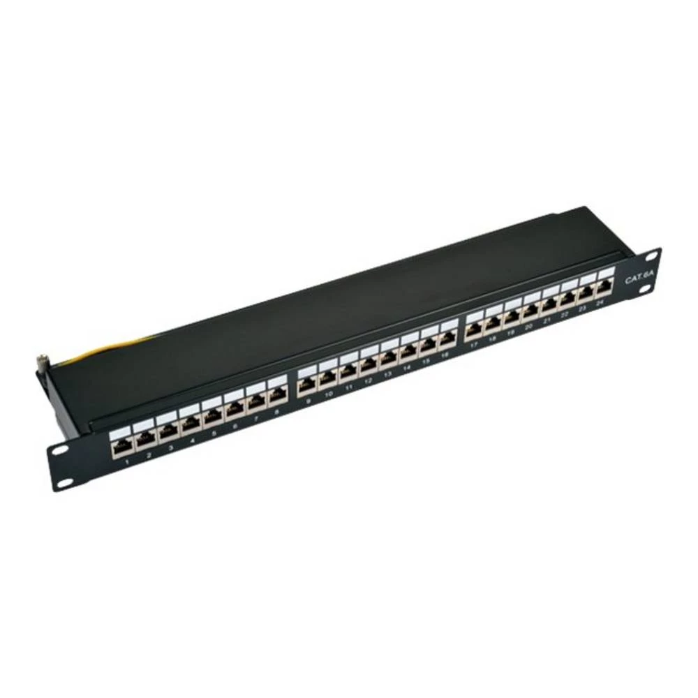 Value 26.99.0360 24 ulaza mreža patch panel cat 6a 1 U slika