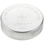VOLTCRAFT  okrugli akumulator LIR 2477 litijev 180 mAh 3.6 V 1 St.