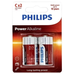 Philips Power LR14 baby (c)-baterija alkalno-manganov 1.5 V 2 St. slika