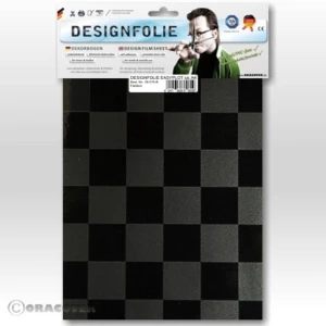 Dizajnerska folija Oracover Easyplot Fun 3 87-077-071-B (D x Š) 300 mm x 208 cm Sedefasto-grafit-crna slika