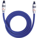 Oehlbach Toslink Digitalni audio Priključni kabel [1x Muški konektor Toslink (ODT) - 1x Muški konektor Toslink (ODT)] 5 m Plava