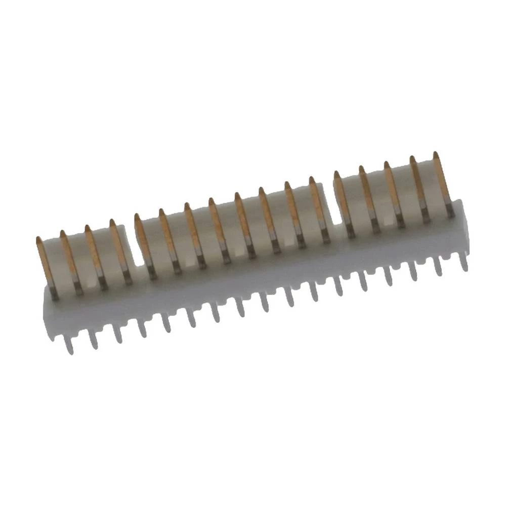 Molex ugradna standardna letva s muškim kontaktima Ukupan broj polova 17 Raster: 2.54 mm 22112172 kom. Bag slika