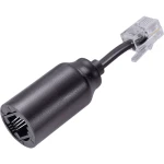 Renkforce adapter protiv petljanja kabla adapter [1x RJ10-muški konektor 4p4c - 1x RJ10-ženski konektor 4p4c] 0.03 m crna