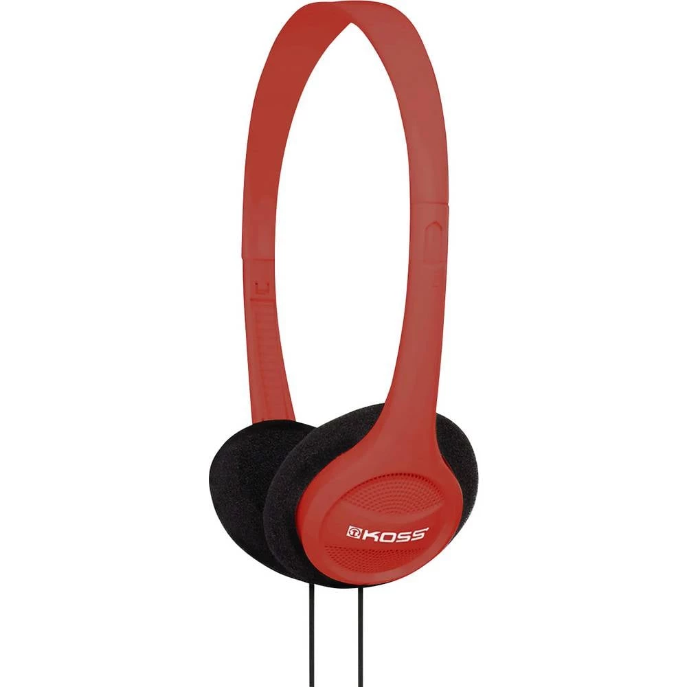 KOSS KPH7 On Ear slušalice žičani stereo crvena HiFi slika
