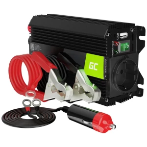 Inverter / pretvarač napona 12 na 230 V 300/600 W modificirani sinusni val Green Cell inverter PRO INVGC01 300 W  - 230 V slika