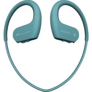 Bluetooth® Sportske Naglavne slušalice Sony NW-WS623 U ušima MP3 player, Otporne na znojenje, Vodootporne Plava boja slika