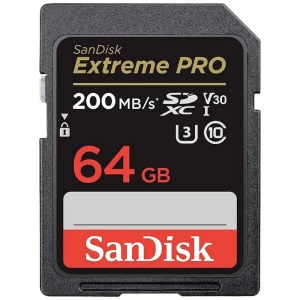 SanDisk Extreme PRO sdxc kartica 64 GB Class 10 UHS-I otporan na udarce, vodootporan slika