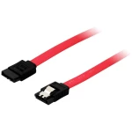 Equip tvrdi disk priključni kabel [1x - 1x SATA] 0.5 m crvena