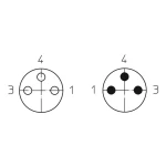 Priključni kabel za senzor/aktivator M8 5 m Broj polova: 3 Lutronic 1133 0810 0806 03 L1 300 5m 1 ST