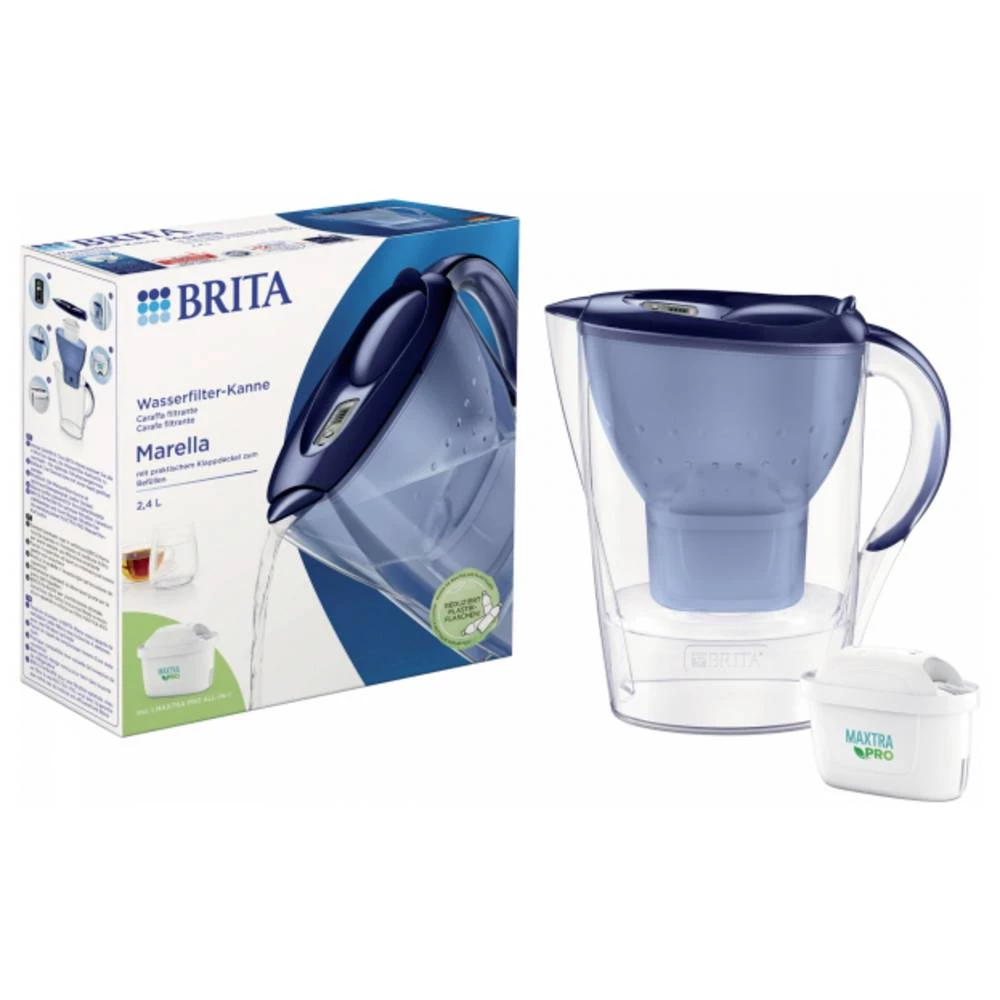 Brita Marella 125233 set filtera za uštedu vode 2.4 l plava boja slika