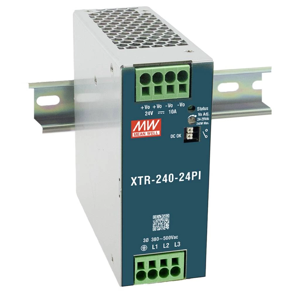 MEAN WELL XTR-240-48PI DIN-napajanje (DIN-letva) 240 W slika