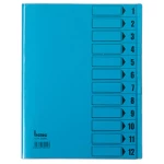 Bene Uredski materijal Plava boja DIN A4 PVC Broj pretinaca: 12 084800BL