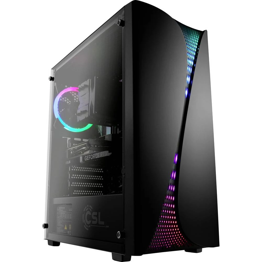 CSL Computer Gaming pc M13000H AMD Ryzen 7 5700X 4.6 GHz 32 GB RAM 1000 GB SSD Nvidia GeForce RTX™ 5060 8 GB GDDR7 97542 slika