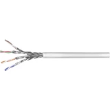 Mrežni kabel CAT 6 S/FTP 4 x 2 x 0.25 mm² Siva Goobay 93956 100 m