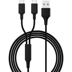 Smrter USB kabel za punjenje USB 2.0 USB-A utikač, USB-C™ utikač 1.20 m crna slika