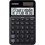 Casio SL-310UC-BK džepni kalkulator crna Zaslon (broj mjesta): 10 solarno napajanje, baterijski pogon (Š x V x D) 70 x 8 x 118 mm