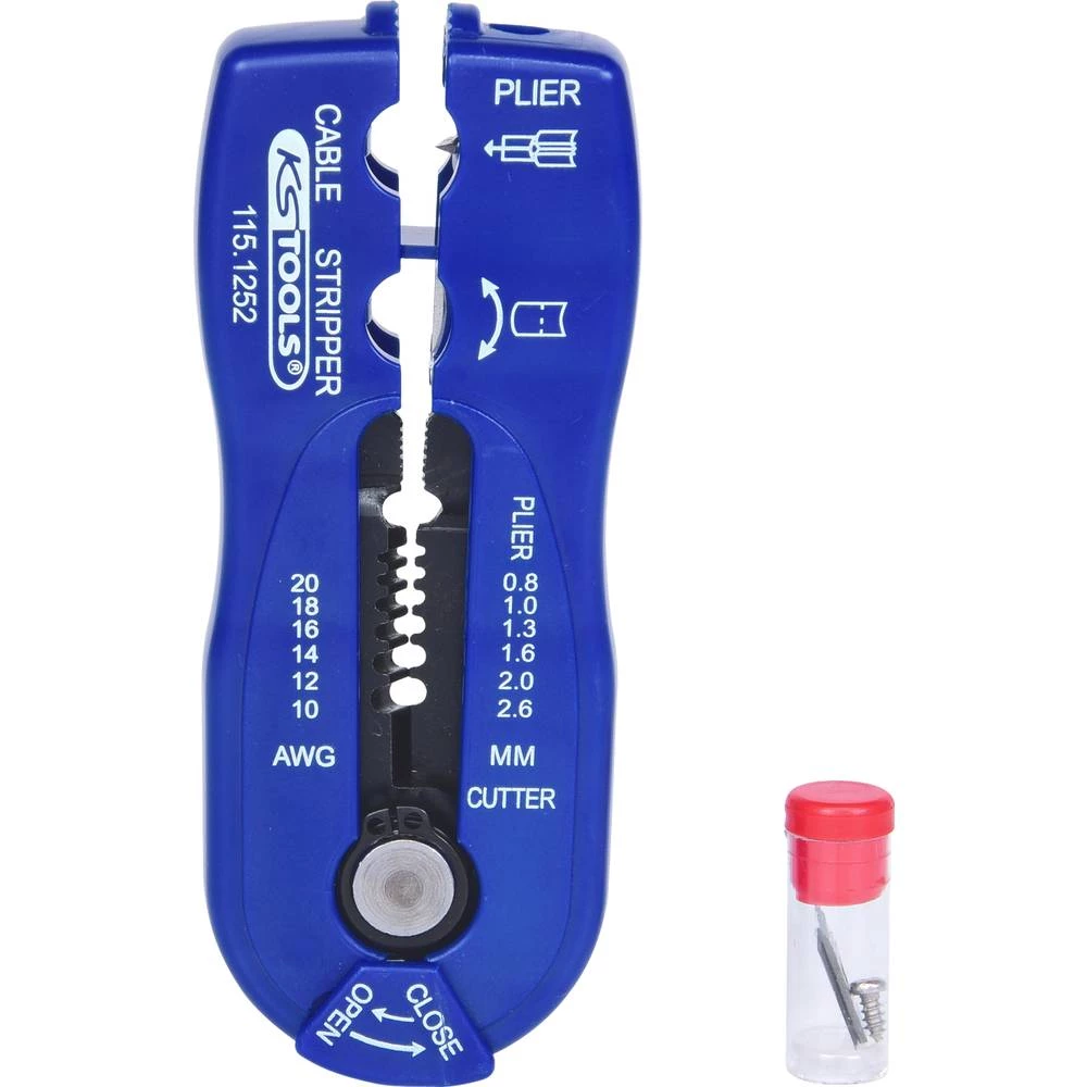 KS Tools 115.1252 1151252 alat za skidanje izolacije 0.20 do 0.80 mm² slika