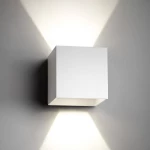 Mlight Cube 81-4006 LED vanjsko zidno svjetlo ATT.CALC.EEK: LED 6 W Toplo-bijela Bijela