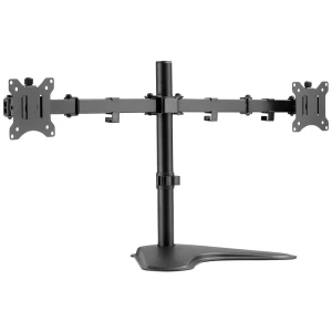 Digitus DA-90401 2-struki stolni nosač za monitor 38,1 cm (15) - 81,3 cm (32) crna, crna (mat) vrtljivi nosač, podesi slika