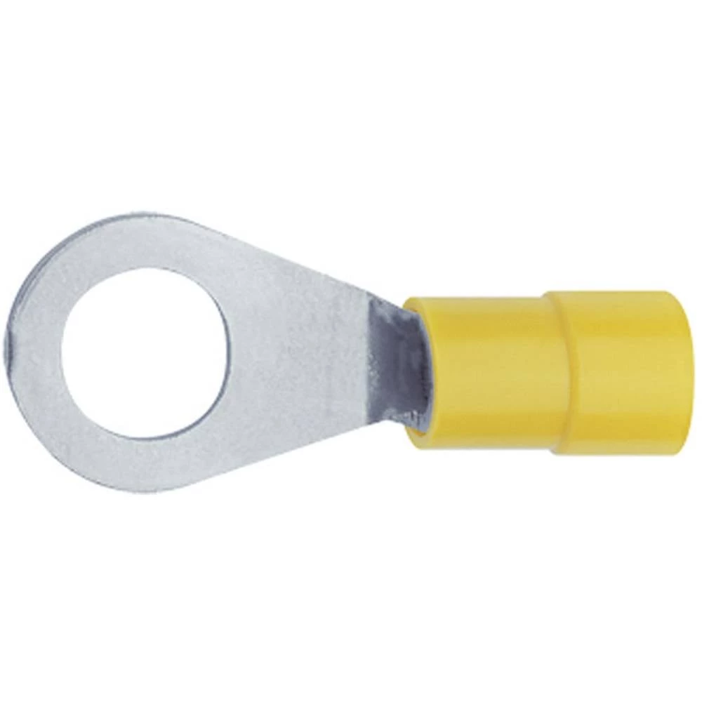 Klauke 6193 prstenasta kabelska stopica Presjek (maks.)=0.40 mm² Otvor Ø=3.3 mm izolirani dio žuta 1 kom. slika