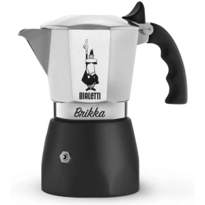 Bialetti Brikka 4 Cup aparat za espresso crna, srebrna slika