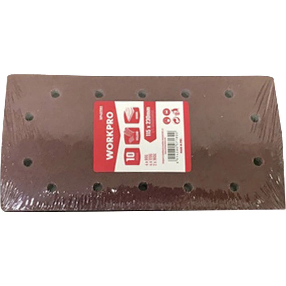 WorkPro WP407203 brusni papir s čičkom (D x Š) 230 mm x 115 mm 10 kom. slika