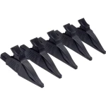 Chauvin Arnoux P01102099 krokodilska stezaljka priključak 4 mm CAT III, CAT IV crna