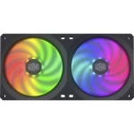 Ventilator za PC kućište Cooler Master MasterFan SF240R ARGB Crna, RGB (Š x V x d) 240 x 120 x 25 mm