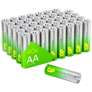 GP Batteries GPSUP15A900C40 mignon (AA) baterija alkalno-manganov 1.5 V 40 St. slika