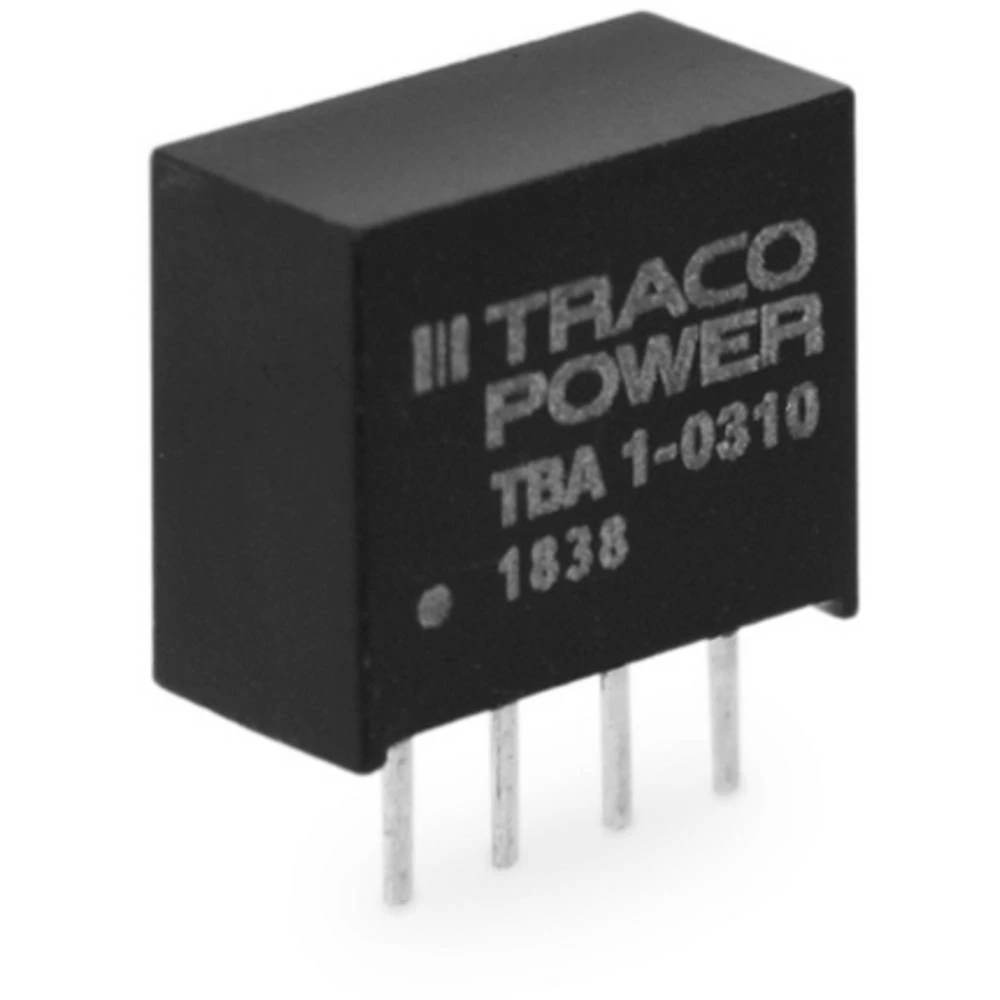 TracoPower TBA 1-0511 DC/DC pretvarač za tiskano vezje 200 mA 1 W Broj izlaza: 1 x Content 1 kom. slika