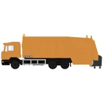 Minis by Lemke LC4660 n MAN F90 kamion za smeće neutralan, narančasti