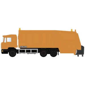 Minis by Lemke LC4660 n MAN F90 kamion za smeće neutralan, narančasti slika