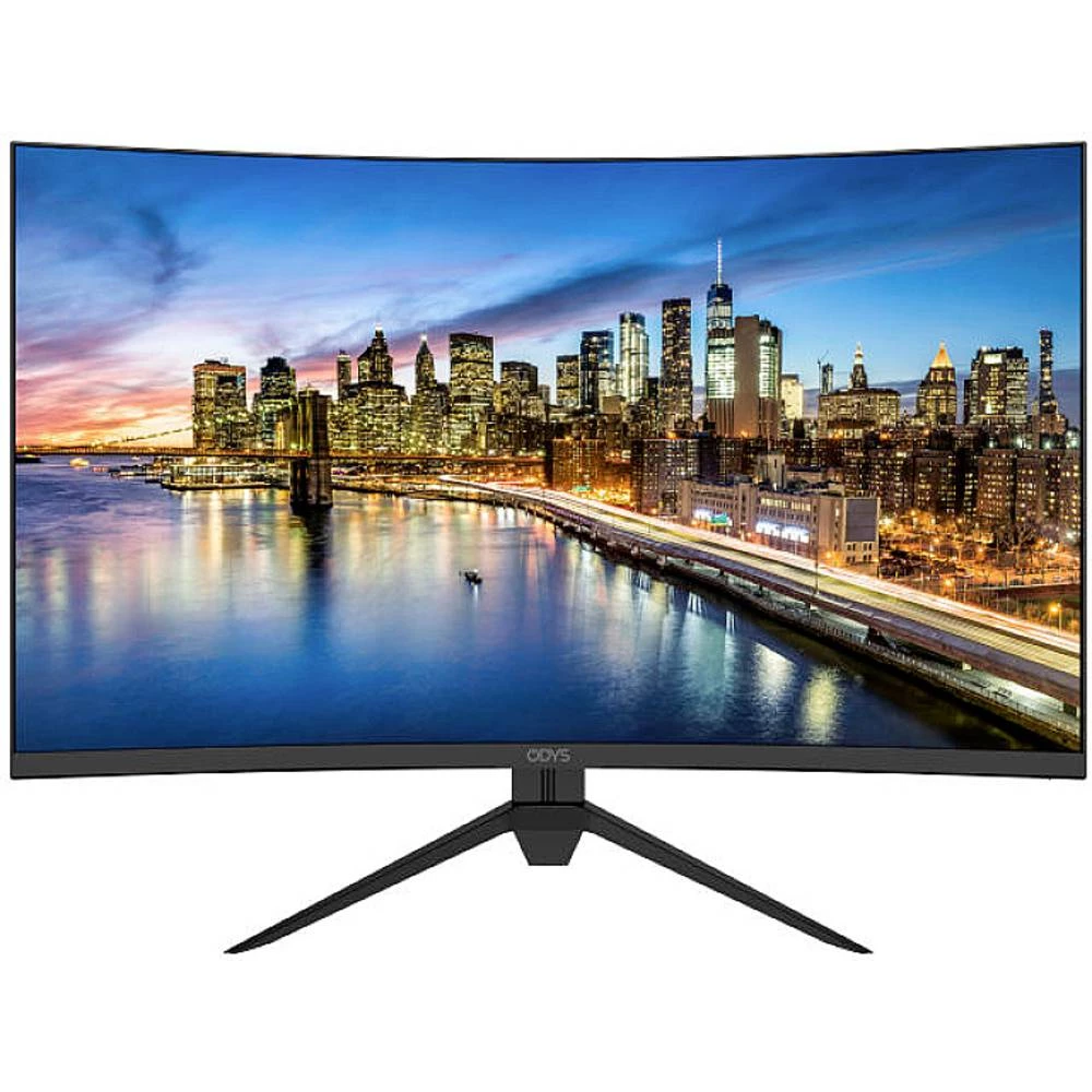 ODYS XP32 curved ekran za igranje  81.3 cm (32 palac) Energetska učinkovitost 2021 G (A - G) 2560 x 1440 piksel WQHD  HDMI™, DisplayPort, USB, slušalice (3.5 mm jack) VA LED slika