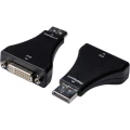 DisplayPort / DVI Adapter [1x Muški konektor DisplayPort - 1x Ženski konektor DVI, 24 + 5 polova] Crna Digitus slika