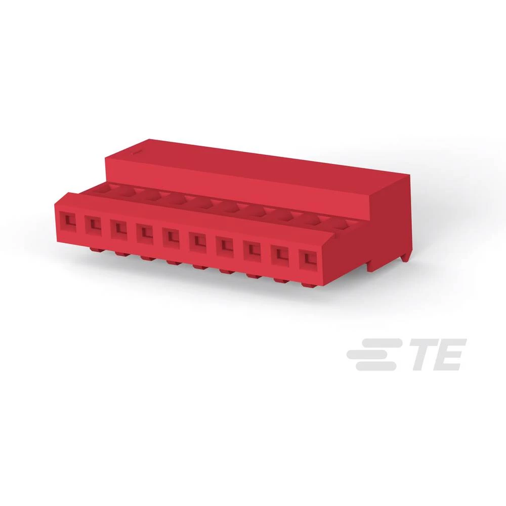 TE Connectivity ugradna standardna letva sa ženskim kontaktima 4-641190-0 1 St. Bag slika