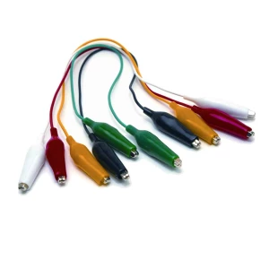 Mueller Electric BU-00286 komplet mjernih vodova [stezni priključak - ]  crna, zelena, crvena, bijela, žuta 1 Set slika