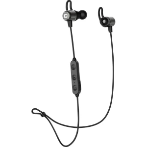 Bluetooth® Naglavne slušalice MEE audio EB 1 U ušima Slušalice s mikrofonom, Kontrola glasnoće Crna slika