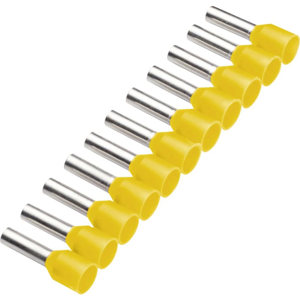 Cimco 187512 kabelski završetak 1 mm² izolirani dio žuta 500 St. slika
