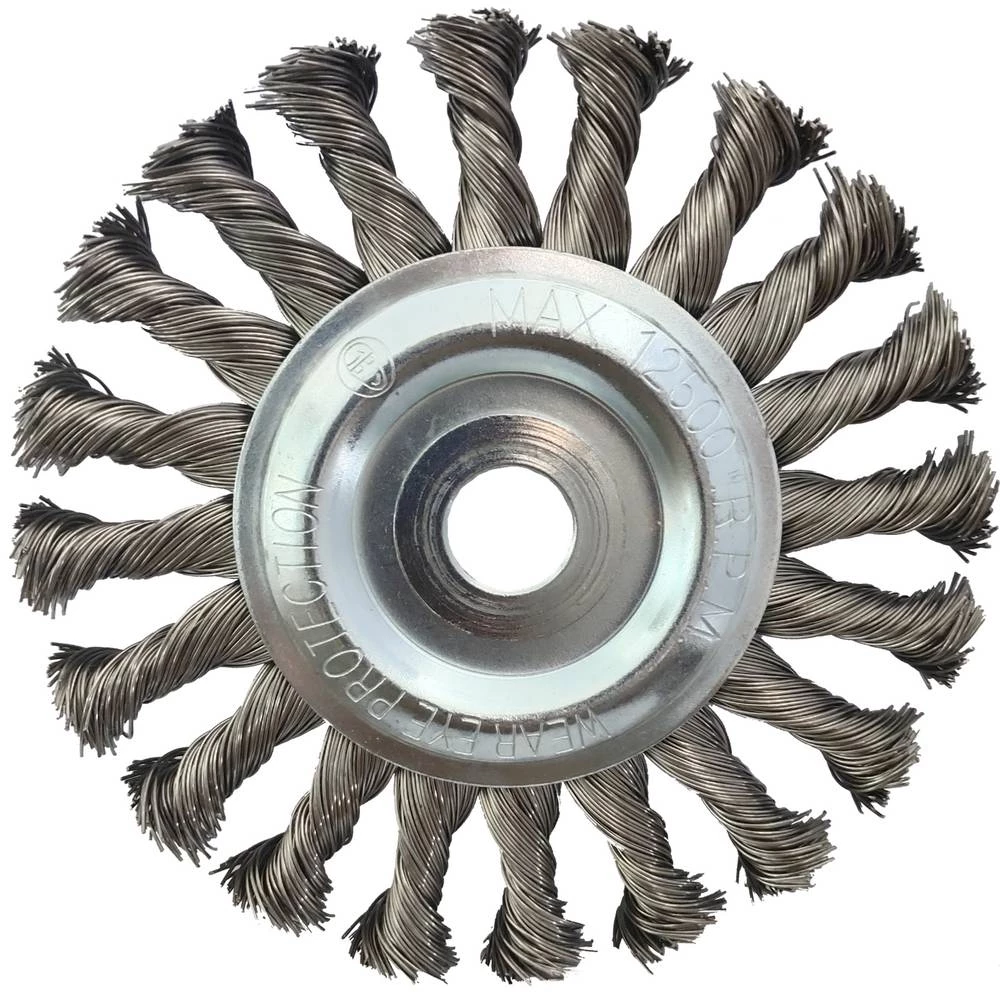 KS Tools 340.0047 Okrugla četka od nehrđajućeg čelika 0,5 mm, Ø 125 mm slika