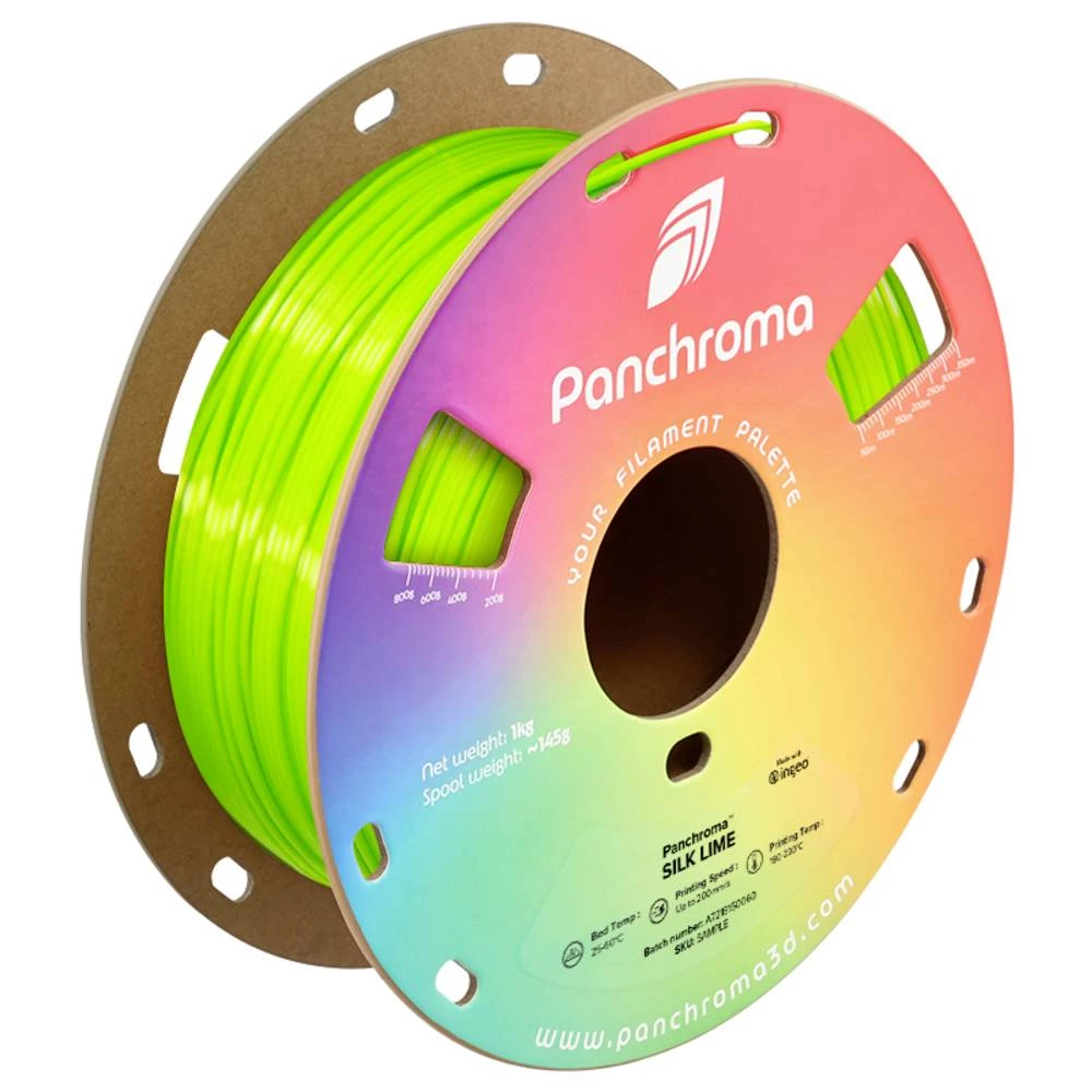 Polymaker CA03009 Panchroma™ Silk 3D pisač filament PLA svilenkasti sjaj 1.75 mm 1000 g limeta, zelena 1 kom. slika