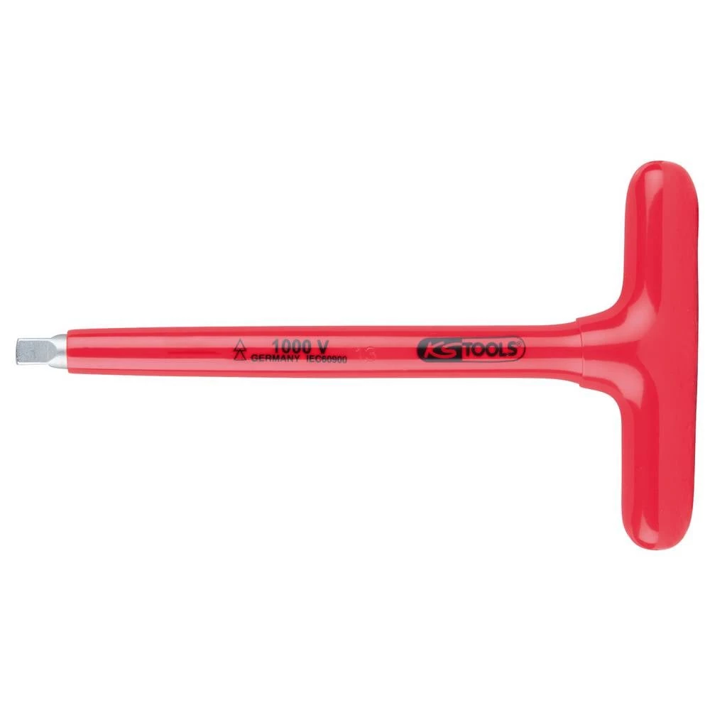 1/4" nasadni ključ s T-ručkom i zaštitnom izolacijom KS Tools 117.3919 slika