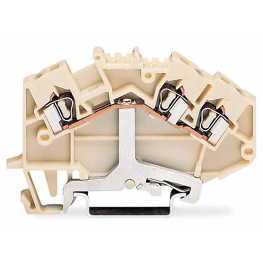 WAGO 780-640 stezaljka za zaštitni vodič 5 mm opruga bijela 50 St. slika