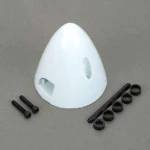 Plastika Spinner s ventilacijskim otvorom za hlađenje DU-BRO Dimenzije: 76 mm Bijela