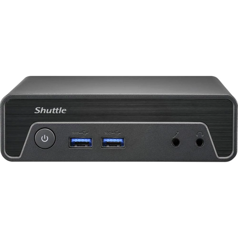 Shuttle Mini PC XPC nano NE1010XA Intel® N N100 3.4 GHz 8 GB RAM 128 GB SSD Intel UHD grafika NE1010XA slika