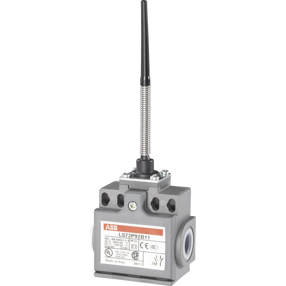 ABB 1SBV011092R1211 LS72P92B11 konačni prekidač 400 V/AC 1.8 A opruga štap s povratom IP65 1 St. slika